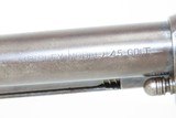 COLT BISLEY Model First Gen. SINGLE ACTION ARMY .45 LONG COLT C&R Revolver Manufactured Just After the Turn of the Century in 1901 - 7 of 19