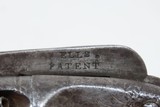 RARE .28 Cal. Antique JOSIAH ELLS Pittsburgh Bar Hammer PERCUSSION Revolver 1 of 625 Made; FIRST MODEL Engraved Antebellum - 6 of 18
