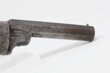 RARE .28 Cal. Antique JOSIAH ELLS Pittsburgh Bar Hammer PERCUSSION Revolver 1 of 625 Made; FIRST MODEL Engraved Antebellum - 18 of 18