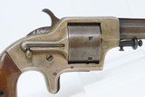 Antique MERWIN & BRAY Front Loading PLANT MFG. CO. SPUR TRIGGER Revolver CIVIL WAR ERA Revolver with WALNUT GRIPS! - 18 of 19