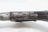 Very RARE Antique MASS. ARMS Single Shot MAYNARD PRIMED Pocket Pistol AMERICAN CIVIL WAR Era; 1 of Only 550 Manufactured! - 12 of 17