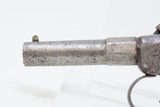 Very RARE Antique MASS. ARMS Single Shot MAYNARD PRIMED Pocket Pistol AMERICAN CIVIL WAR Era; 1 of Only 550 Manufactured! - 5 of 17