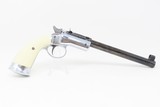 WEST GERMAN Hy Hunter STEVENS Style TIP-UP.22 LR Target Pistol Very Nice .22 LR Rimfire Single Shot Pistol - 16 of 19