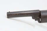 CIVIL WAR Era Antique JOSIAH ELLS Bar Hammer .28 Cal. PERCUSSION Revolver SCARCE 1 of only 625 Manufactured; FIRST MODEL Engraved Antebellum Revolver - 5 of 18