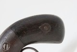 CIVIL WAR Era Antique JOSIAH ELLS Bar Hammer .28 Cal. PERCUSSION Revolver SCARCE 1 of only 625 Manufactured; FIRST MODEL Engraved Antebellum Revolver - 3 of 18