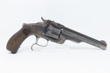 Antique SMITH & WESSON No. 3 RUSSIAN 3RD Model JAPANESE CONTRACT Revolver With JAPANESE ARMY Marking on the Barrel Rib! - 2 of 18