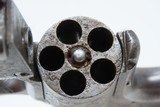 ENGRAVED, PEARL Gripped Antique SMITH & WESSON No. 1 1/2 .32 Rimfire REVOLVER
“WILD WEST” Revolver with MOTHER OF PEARL GRIPS - 12 of 17