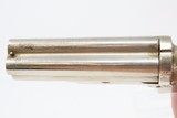 Antique CIVIL WAR Era SHARPS Model 2 .30 Caliber Rimfire PEPPERBOX Revolver 4 Shot Self Defense Pocket Gun - 7 of 15