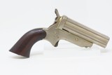 Antique CIVIL WAR Era SHARPS Model 2 .30 Caliber Rimfire PEPPERBOX Revolver 4 Shot Self Defense Pocket Gun - 13 of 15