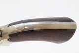 Antique CIVIL WAR Era SHARPS Model 2 .30 Caliber Rimfire PEPPERBOX Revolver 4 Shot Self Defense Pocket Gun - 6 of 15