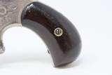 FLORAL ENGRAVED, BIRD’S HEAD Antique SMITH & WESSON Number 1 1/2 .32 REVOLVERENGRAVED “WILD WEST” S&W! - 3 of 19
