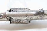 FLORAL ENGRAVED, BIRD’S HEAD Antique SMITH & WESSON Number 1 1/2 .32 REVOLVERENGRAVED “WILD WEST” S&W! - 11 of 19