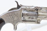 FLORAL ENGRAVED, BIRD’S HEAD Antique SMITH & WESSON Number 1 1/2 .32 REVOLVERENGRAVED “WILD WEST” S&W! - 18 of 19