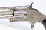 FLORAL ENGRAVED, BIRD’S HEAD Antique SMITH & WESSON Number 1 1/2 .32 REVOLVERENGRAVED “WILD WEST” S&W! - 4 of 19