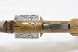 Rare DEGRESS GRIPPED, ENGRAVED Antique MARLIN XXX Standard 1872 REVOLVER With VERY DESIREABLE DeGRESS GRIPS! - 5 of 17