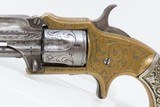 Rare DEGRESS GRIPPED, ENGRAVED Antique MARLIN XXX Standard 1872 REVOLVER With VERY DESIREABLE DeGRESS GRIPS! - 2 of 17