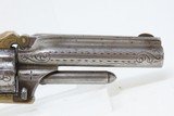 Rare DEGRESS GRIPPED, ENGRAVED Antique MARLIN XXX Standard 1872 REVOLVER With VERY DESIREABLE DeGRESS GRIPS! - 16 of 17