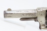 Antique US ARMS Co. Spur Trigger No. 41 .41 Cal. RIMFIRE WILD WEST Revolver Hideout Revolver with IVORY GRIPS! - 5 of 14