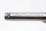 RARE Antique Remington-Beals 3rd Model Percussion POCKET REVOLVER 1 of 1,000! c1859 Manufacture! - 8 of 17