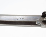 RARE Antique Remington-Beals 3rd Model Percussion POCKET REVOLVER 1 of 1,000! c1859 Manufacture! - 10 of 17