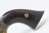 REMINGTON Antique BRASS FRAME New Model .31 PERCUSSION POCKET Revolver EARLY PRODUCTION Mid-19th Century Spur Trigger - 3 of 17