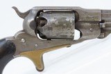 REMINGTON Antique BRASS FRAME New Model .31 PERCUSSION POCKET Revolver EARLY PRODUCTION Mid-19th Century Spur Trigger - 16 of 17