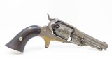 REMINGTON Antique BRASS FRAME New Model .31 PERCUSSION POCKET Revolver EARLY PRODUCTION Mid-19th Century Spur Trigger - 14 of 17
