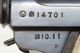 WWII Imperial JAPANESE KOKUBUNJI Type 14 NAMBU Semi-Automatic C&R PistolWorld War II Pacific Theater Sidearm! - 16 of 20
