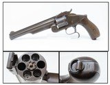 Antique SMITH & WESSON Model 3 RUSSIAN 2nd Model JAPANESE CONTRACT Revolver With JAPANESE ARMY Marking on the Barrel Rib! - 13 of 18