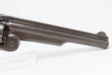 Antique SMITH & WESSON Model 3 RUSSIAN 2nd Model JAPANESE CONTRACT Revolver With JAPANESE ARMY Marking on the Barrel Rib! - 10 of 18
