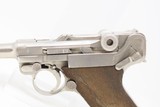 WORLD WAR Era DWM Semi-Automatic 9mm P.08 GERMAN LUGER Pistol C&R German Sidearm with 1940 Dated Holster! - 7 of 24