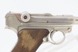 WORLD WAR Era DWM Semi-Automatic 9mm P.08 GERMAN LUGER Pistol C&R German Sidearm with 1940 Dated Holster! - 22 of 24