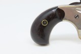 Antique 7-Shot COLT “NEW LINE” .22 Rimfire Spur Trigger POCKET Revolver Late Manufactured with Nickel Plating! - 14 of 16
