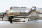 Antique 7-Shot COLT “NEW LINE” .22 Rimfire Spur Trigger POCKET Revolver Late Manufactured with Nickel Plating! - 11 of 16