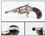 Antique 7-Shot COLT “NEW LINE” .22 Rimfire Spur Trigger POCKET Revolver Late Manufactured with Nickel Plating! - 1 of 16