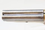 EARLY PRODUCTION Antique C. SHARPS .22 Caliber Model 1A PEPPERBOX Pistol Cased TWO DIGIT SERIAL NUMBER Pocket Revolver - 5 of 17