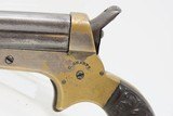 EARLY PRODUCTION Antique C. SHARPS .22 Caliber Model 1A PEPPERBOX Pistol Cased TWO DIGIT SERIAL NUMBER Pocket Revolver - 2 of 17