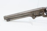 1863 CIVIL WAR Antique COLT Model 1849 POCKET .31 Cal. PERCUSSION Revolver Made Mid-Civil War In 1863! - 5 of 21
