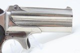 Classic REMINGTON Double DERINGER .41 Caliber Rimfire Type II PISTOL C&R Over/Under .41 Caliber Hideout Pistol - 12 of 12