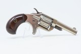 Antique 7-Shot COLT “NEW LINE” .22 Rimfire ETCHED PANEL POCKET Revolver 1876 Production with Nickel Plating! - 13 of 16