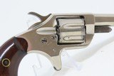 Antique 7-Shot COLT “NEW LINE” .22 Rimfire ETCHED PANEL POCKET Revolver 1876 Production with Nickel Plating! - 15 of 16