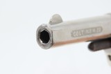 Antique 7-Shot COLT “NEW LINE” .22 Rimfire ETCHED PANEL POCKET Revolver 1876 Production with Nickel Plating! - 9 of 16