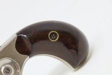 Antique 7-Shot COLT “NEW LINE” .22 Rimfire ETCHED PANEL POCKET Revolver 1876 Production with Nickel Plating! - 3 of 16