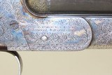 Engraved COGSWELL & HARRISON Avant Tout BOXLOCK SXS HAMMERLESS Shotgun C&R “KONOR” Double Barrel 12 Gauge Shotgun with EJECTORS! - 15 of 21