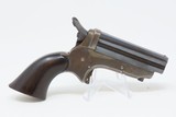 CIVIL WAR Era Antique C SHARPS .22 Short Model 1 PEPPERBOX Revolving Pistol 1860s Pocket Revolver for Self-Defense - 10 of 12
