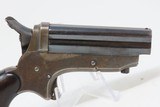 CIVIL WAR Era Antique C SHARPS .22 Short Model 1 PEPPERBOX Revolving Pistol 1860s Pocket Revolver for Self-Defense - 12 of 12
