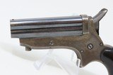 CIVIL WAR Era Antique C SHARPS .22 Short Model 1 PEPPERBOX Revolving Pistol 1860s Pocket Revolver for Self-Defense - 4 of 12