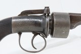 ENGRAVED Antique RICHARDSON Transitional .46 Caliber PERCUSSION Revolver
Double Action PEPPERBOX to REVOLVER Transitional Firearm! - 17 of 18