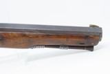 Early 1800s Antique PERKINS FLINTLOCK .45 Caliber Single Shot Belt Pistol .454 Bore Octagonal Barrel - 5 of 17