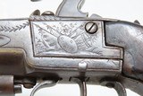 ANTIQUE Boxlock FLINTLOCK BLUNDERBUSS PISTOL .50 Caliber Single Shot The Original Stagecoach and Naval Ship Boarding Gun! - 6 of 18